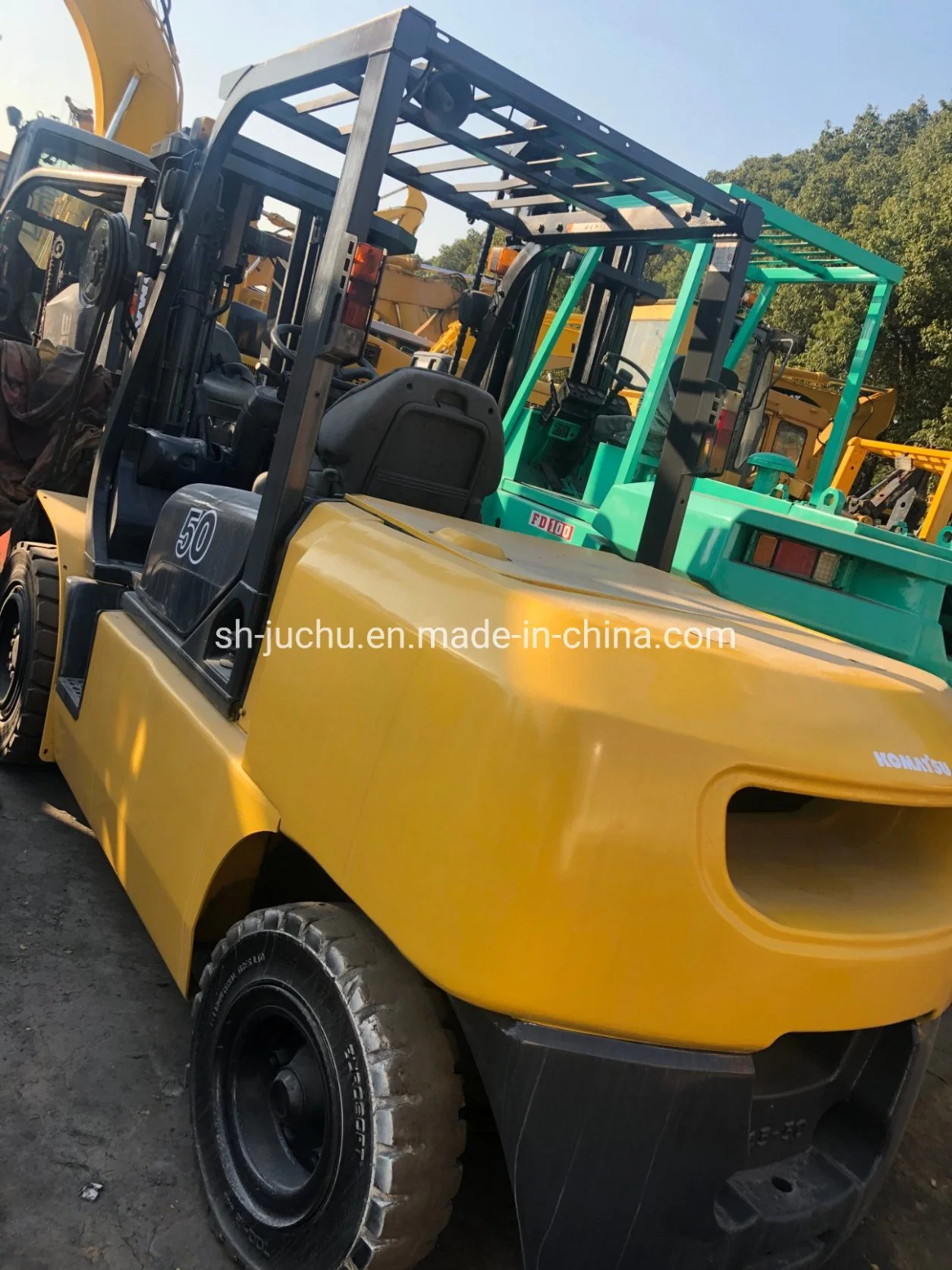 Used Toyota Fd50 5ton Japanese Forklift