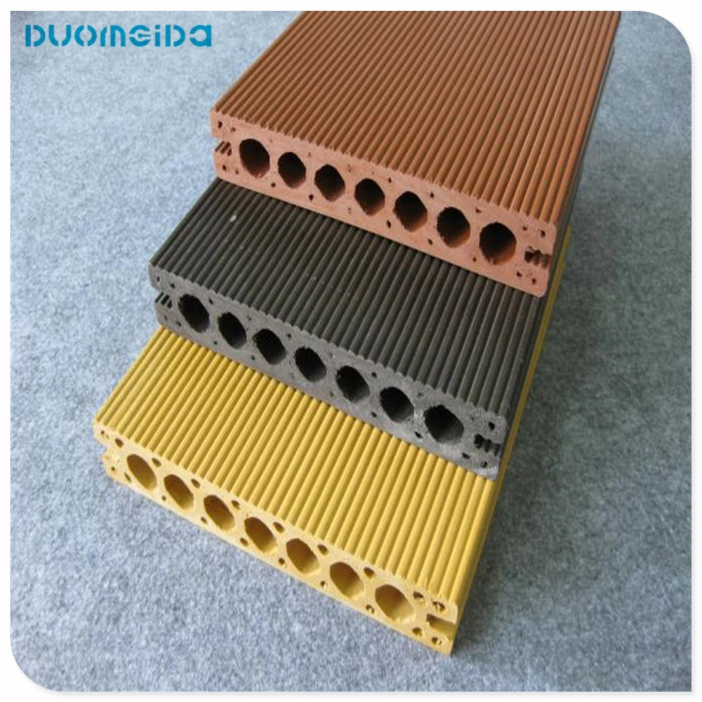 Recyclable Waterproof WPC Composite Flooring, WPC Decking Board