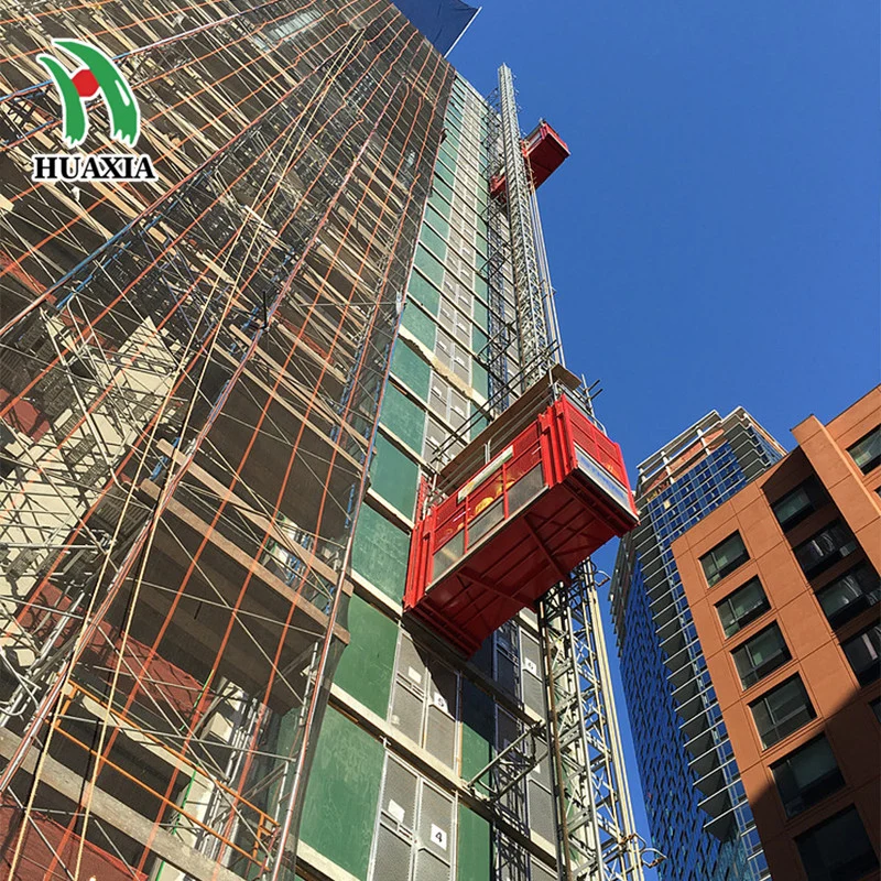 Fábrica Hot Sale SC200/200 2000kg Construcción elevador de pasajeros para Sitio de construcción