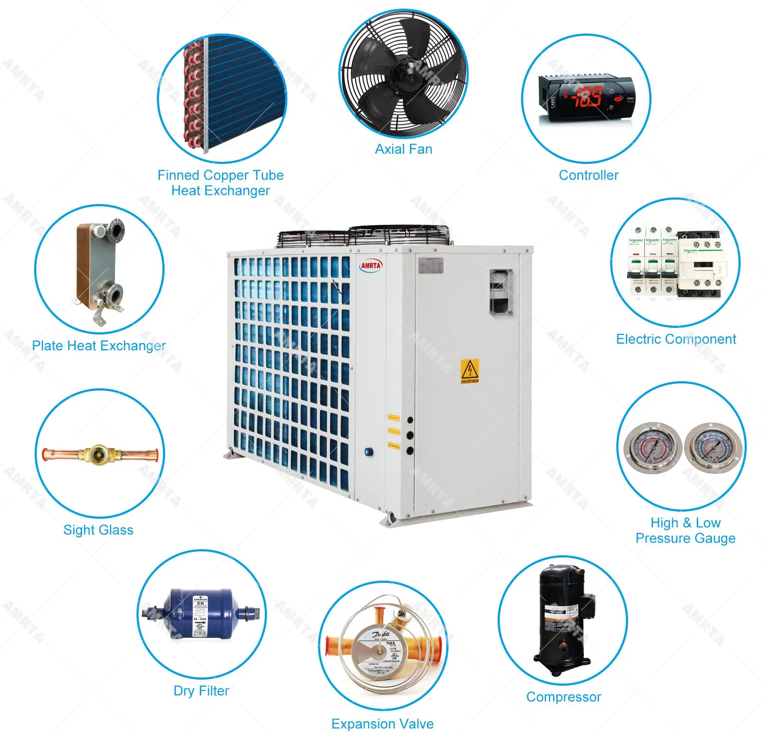 Manufacturer Multifunctional Air Source Heat Pump Water Heater Wholesale/Supplier for Heating and Cooling