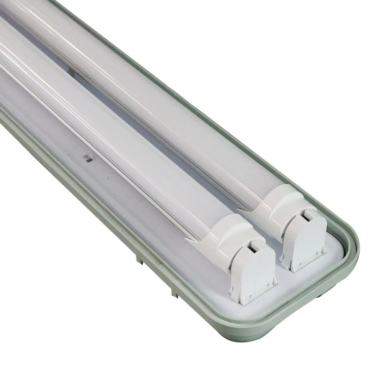 Lighting Factory Tri Proof T8 Fixture Waterproof IP65 Ik08 with Ballast LED Fixture 2X18 600mm 2 Feet Fluorescent Tube