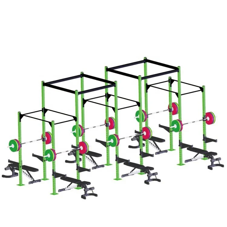 Salle de Gym Fitness Station multi fonction tirez Racks Rig permanent