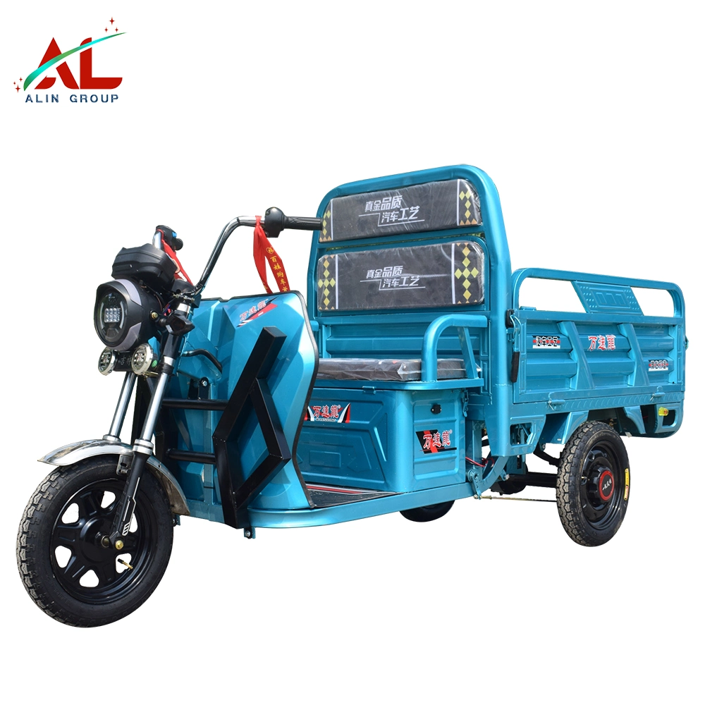 Three Wheels Electric Battery Tricycle Cargo Tricycle Dumper