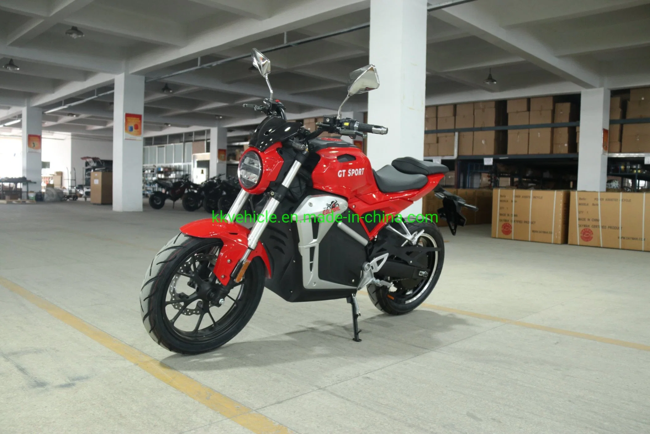 72V2000W Motociclo eléctrico com 72V28ah Bateria de lítio