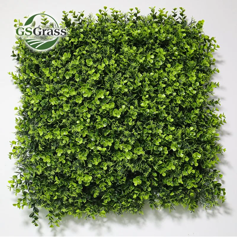 Outdoor Vertical Garden Green Plant Panel Fake Green UV Grass Hedges