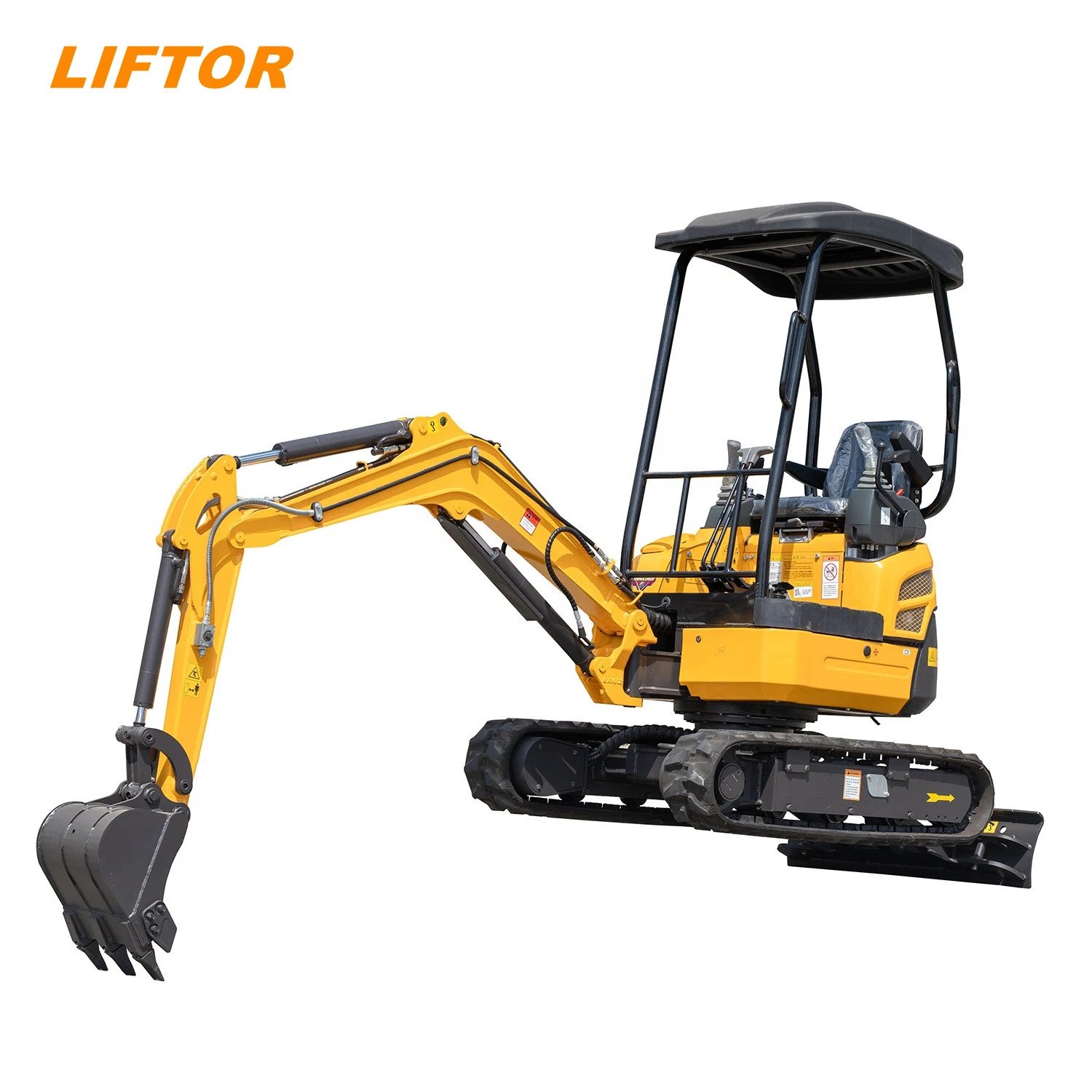 Weekly Deals Mini Excavator 2ton Attachments Mini Excavator 2.5 Ton Cab Enclosed Top Sales