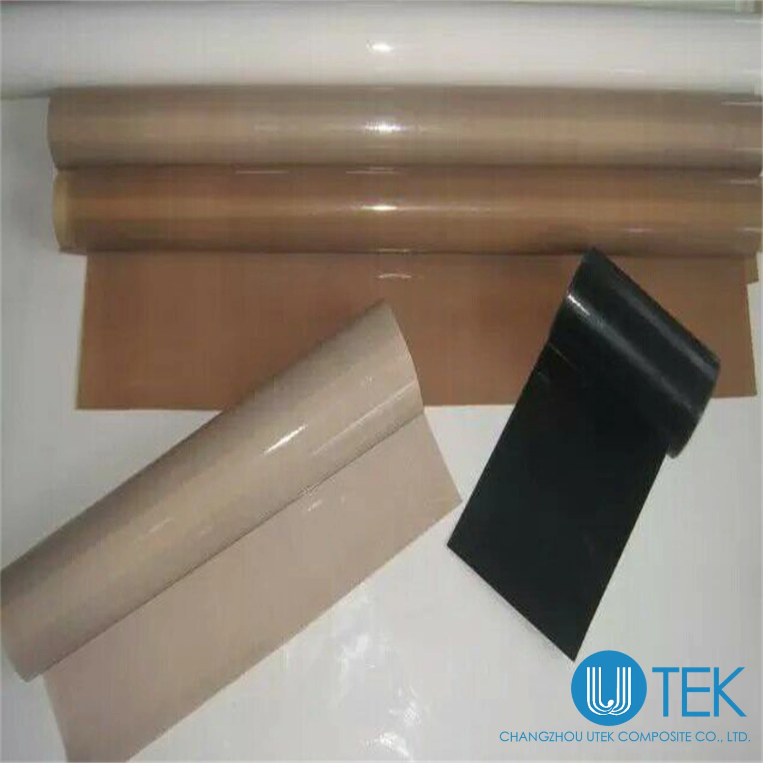 Tefloning PTFE Fabrics Self Adhesive Cloth PTFE Coated Fiberglass Fabrics for Bag Making Machine Rotating Shaft