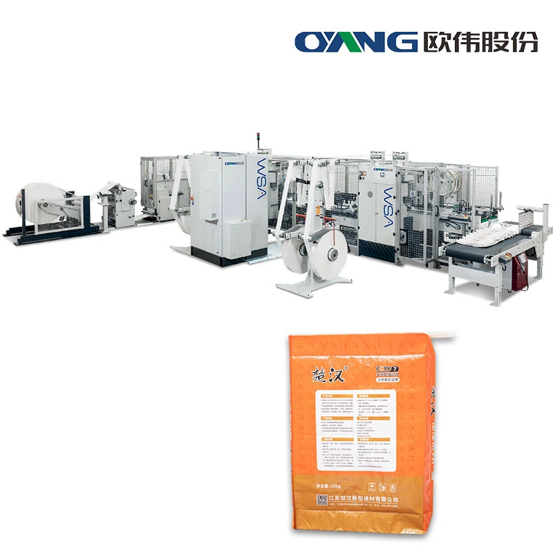 Ultrasonic Sealing Forming Allwell China Packaging Valve Bag Machine Wsa