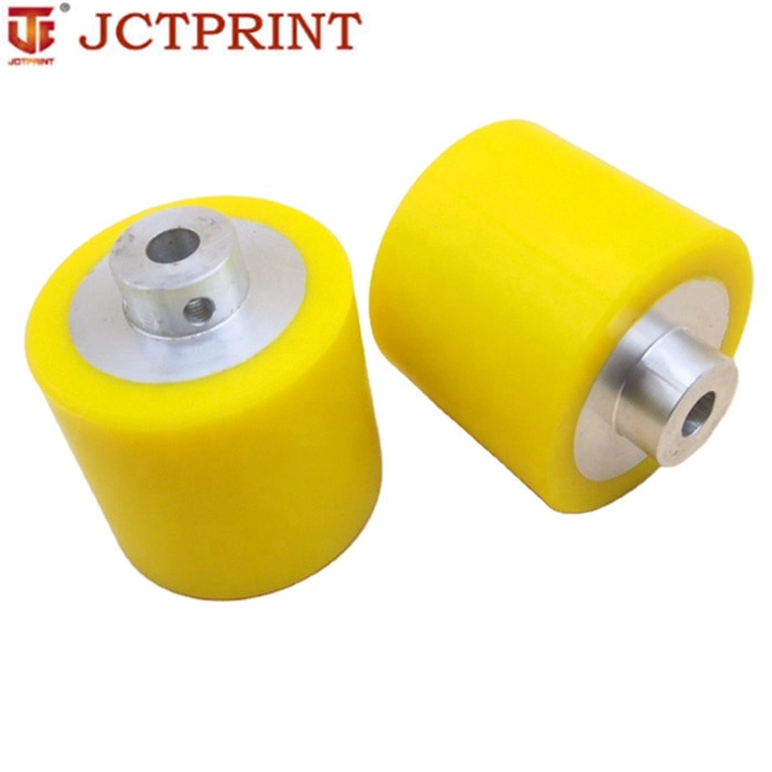 Shafted Rubber Roller Using Food-Grade Non-Toxic Silicone Rubber