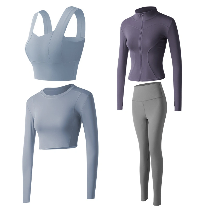 New Tight-Fitting and Slim Fashionable Running and Yoga Fitness Suit