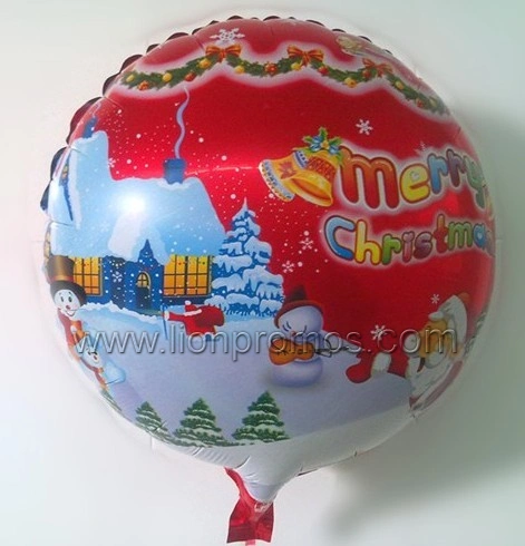 Christmas New Year Star Shape Custom Printing Decoration Foil Balloon