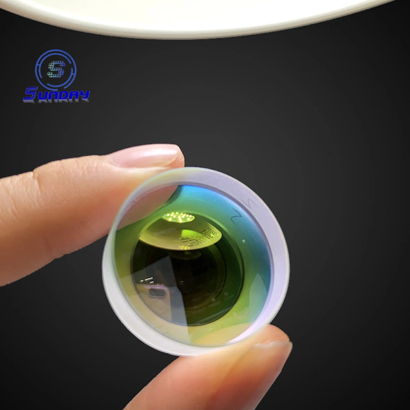 Lente Esférica biconvexa de precisión óptica de 25,4 mm con recubrimiento Ar 12.7mm 20mm 5mm
