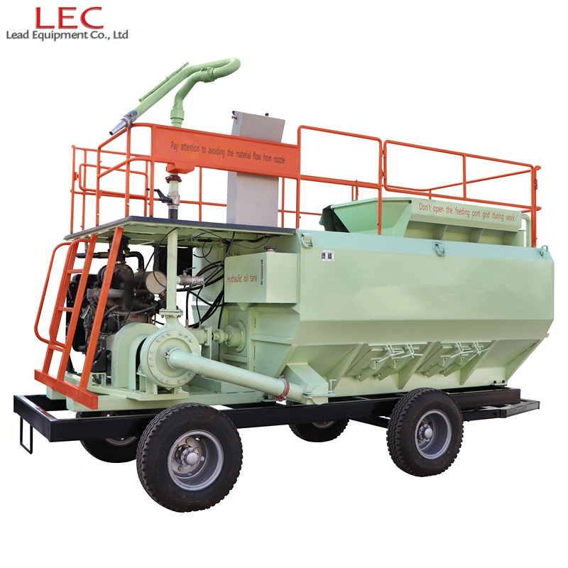 China Large Capacity Grass Seeds Hydro Seeder with Soil