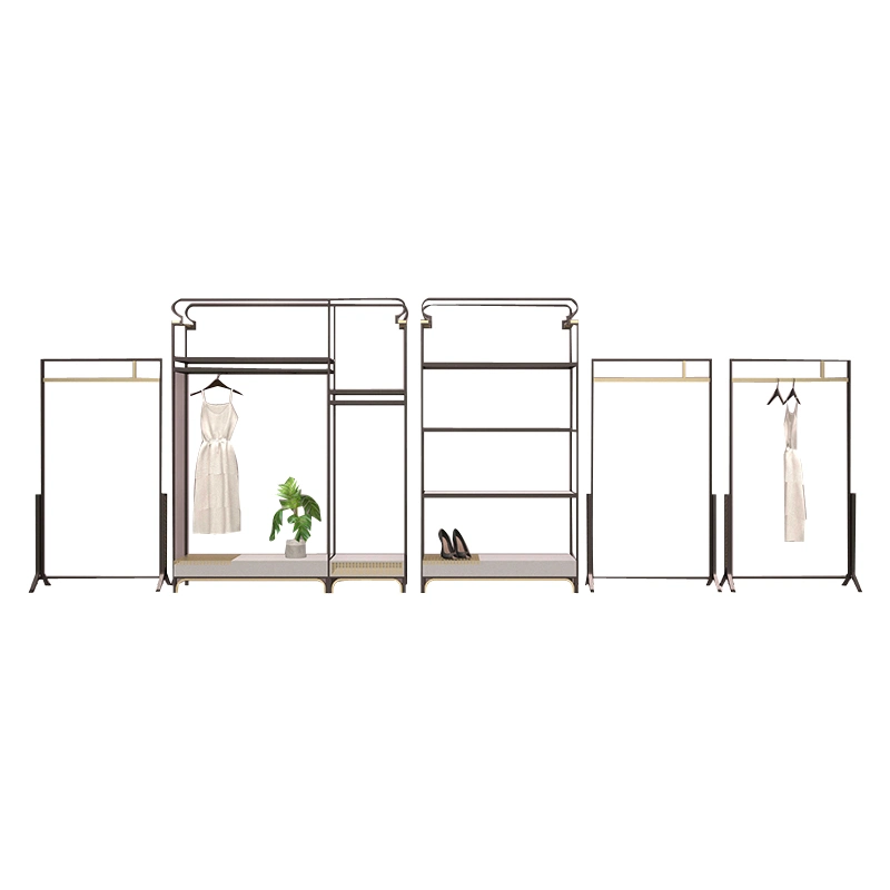 Best Selling Kleidung Geschäft Display Rack Stahl Geschäft Möbel Kleidung Anzeigen