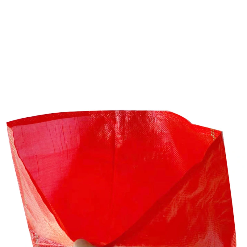 25kg Red PP Woven Sack Packaging Potato Bag to Chile