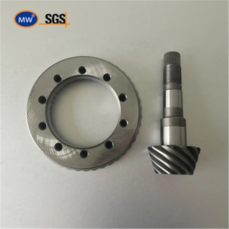 Professional Crown Wheel Bevel Primary Drive Pinion Gear and Side Driven Gear