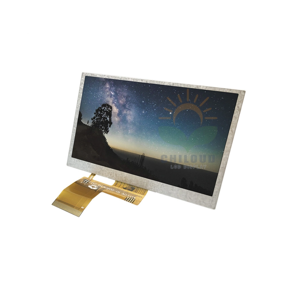 Transparent Screen LCD Advertising Display 4.3 Inch RGB 40pin LCD