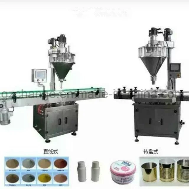 Automatic Milk Soyben Tooth Pharmacy Powder Filling Machine