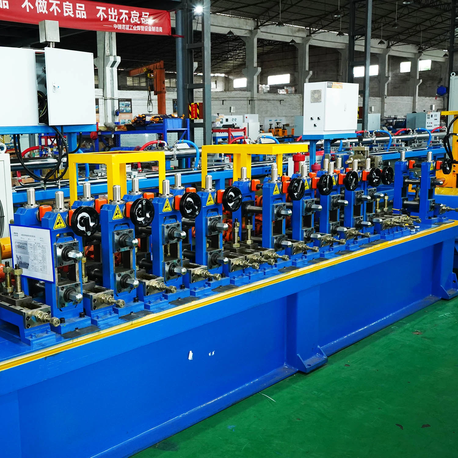 High-End Food Grade Sanitary Pipe Making Machine Stainless Steel Pipe Tube Mill