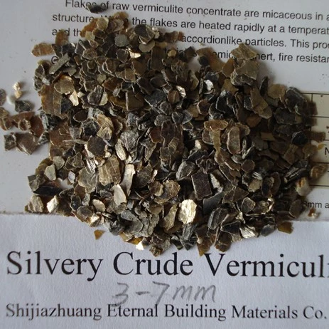 Gold Expanded Vermiculite for Sound Absorption Materials Underground Pipeline