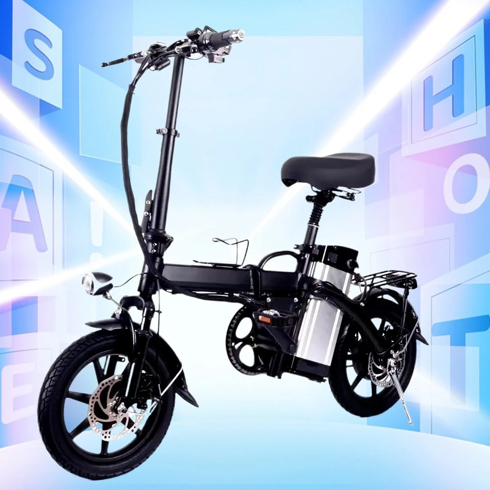 Electric Bicycle 48V E Inch Wholesale Foldable Adults 250W 400W 10ah 14 36V 25kw/H Powerful Urban Factory CE Ebike Folding Bike
