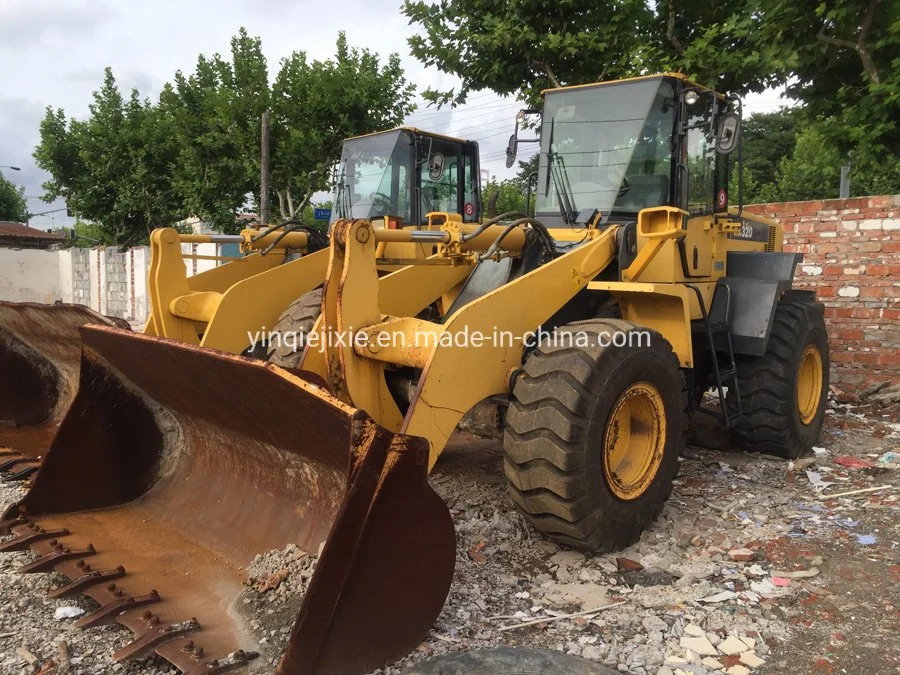 Usa la pala cargadora Komatsu Wa320 Payloader utiliza Komatsu cargadora frontal utilizado Komatsu cargadora de ruedas