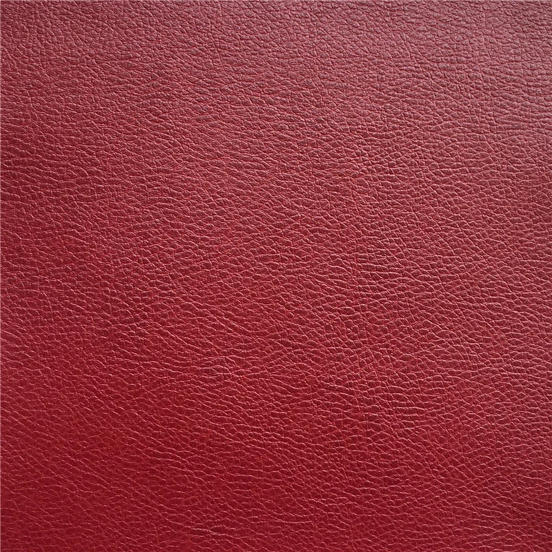 Eco Friendly Vegan Faux PU Leather Manufacturer Flocking Upholstery Decorative Sofa Seat Cover