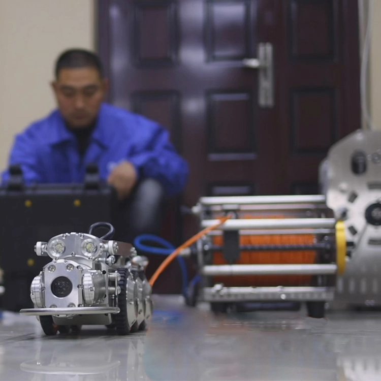 Kanalrohrinspektion Robot Kamerasystem für 200-3500mm Pipeline verwendet