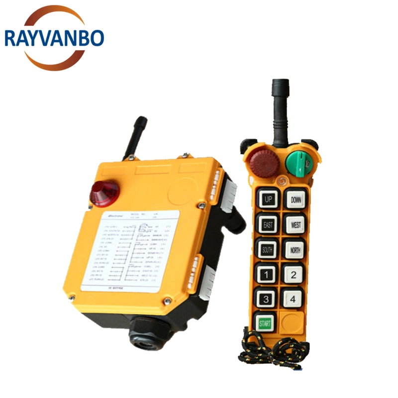 Power Hoist Wire Rope Electric Hoist Crane with Wireless Remote Control Joystick F24-10d