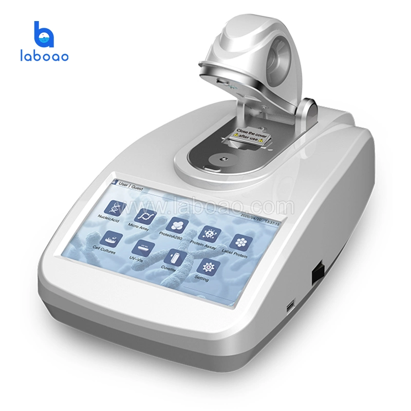 Laboratory Instrument of Nanodrop UV Vis Spectrophotometer