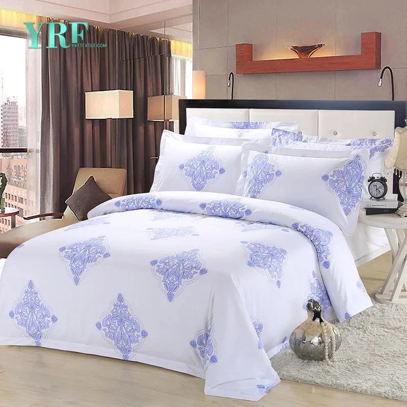 Fashion Style High quality/High cost performance White Bedsheet Soft for Queen Bed