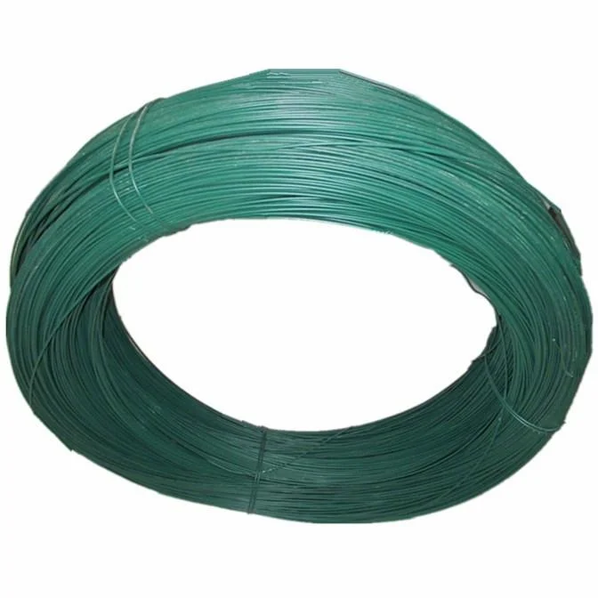 Plastic PVC PE Coated Galvanized Iron Wire for Consumer Product Packing Daily Binding