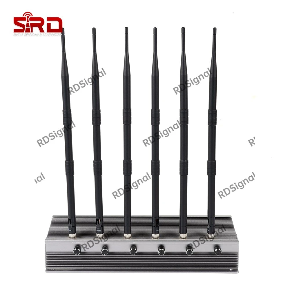 Multiband 6 Antennenkamera GPS WiFi GSM Handy RF Remote Auto Bluetooth Key Handy Signal Jammer