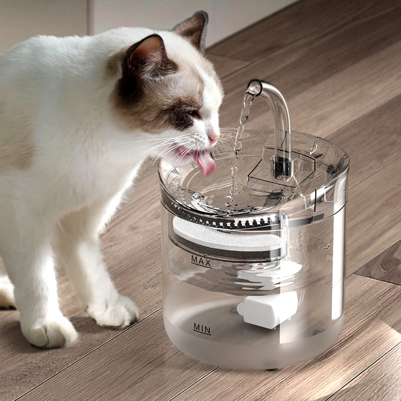 Suministro de mascotas Filtración de circulación automática Fuente de agua para mascotas