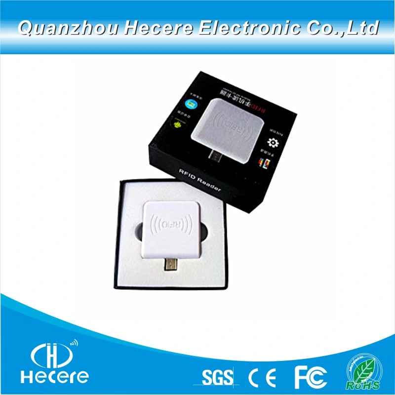 840MHz-960MHz USB OTG Mobile Phone Reader UHF RFID Smart Card Leser