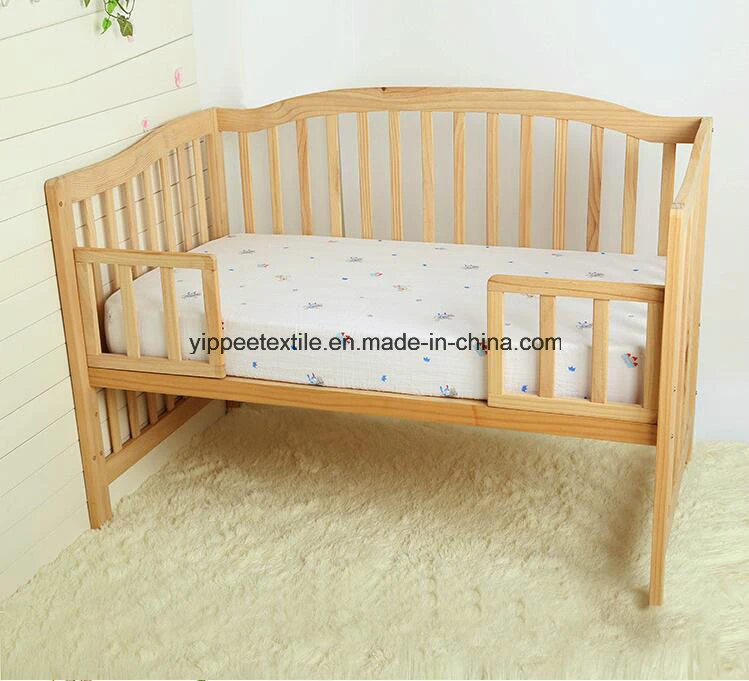 Summer Season: Muslin Bamboo Fabric Crib Fitted Sheet