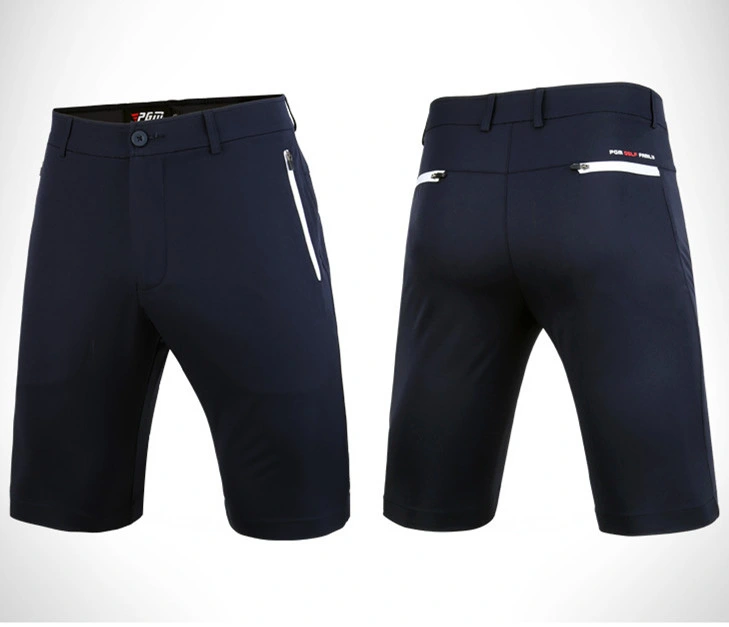 Calções de golfe Fashion para homem em poliéster spandex Ajuste estreito Ténis Calças