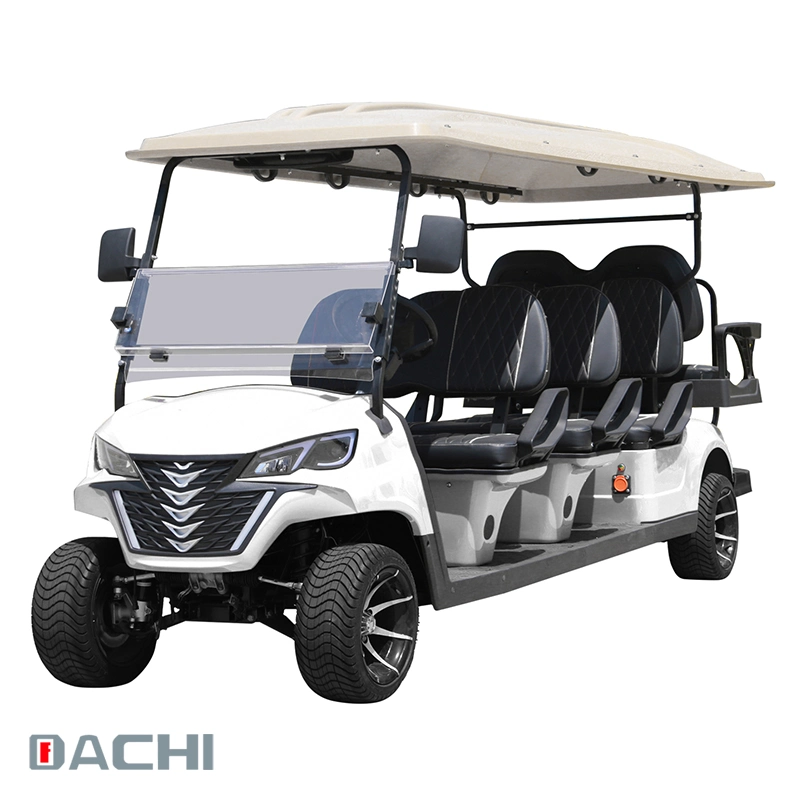 6+2 places batterie lithium électrique Golf Cart Golf Buggy Factory Meilleur vendeur Forge G6+2