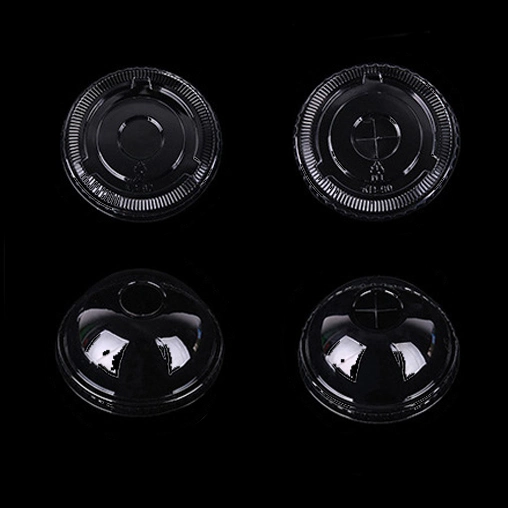 Custom Logo Wholesale/Supplier Disposable Transparent Cold Drinking Coffee Pet Plastic Cups with Lids