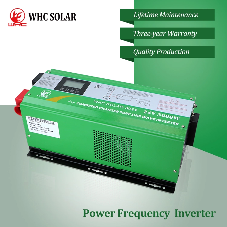 WHC 24V3000W Pure Sine Wave Power Frequency Inverter Charger Solar Энергии