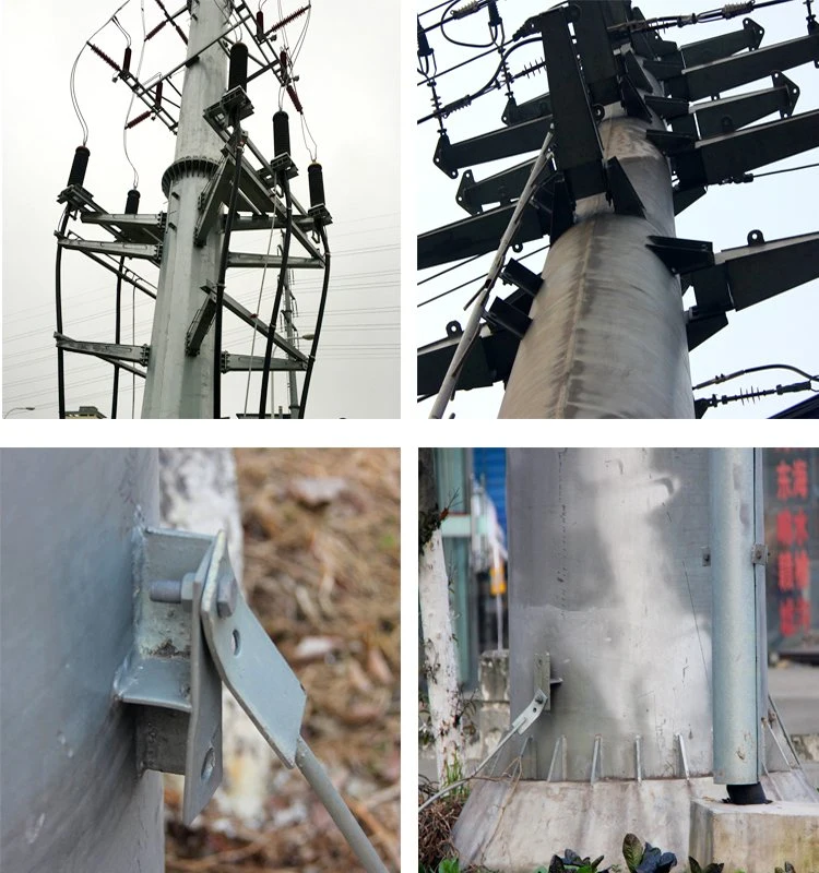 Achteckige tapered elektrische Power Pole mit gutem Preis