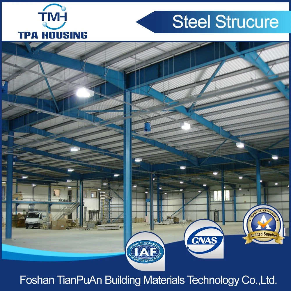 China Low Cost Prefabricated Workshop Light Steel Structure Metal Frame Warehouse Storage