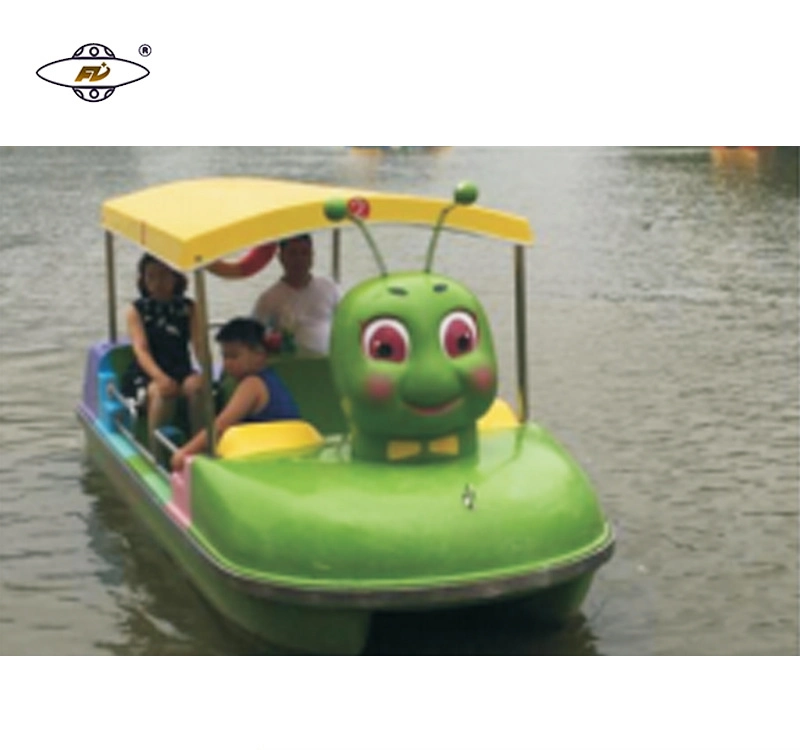 Niños′ S Parque acuático favorito Cartoon pedal Boat para el entretenimiento Parque