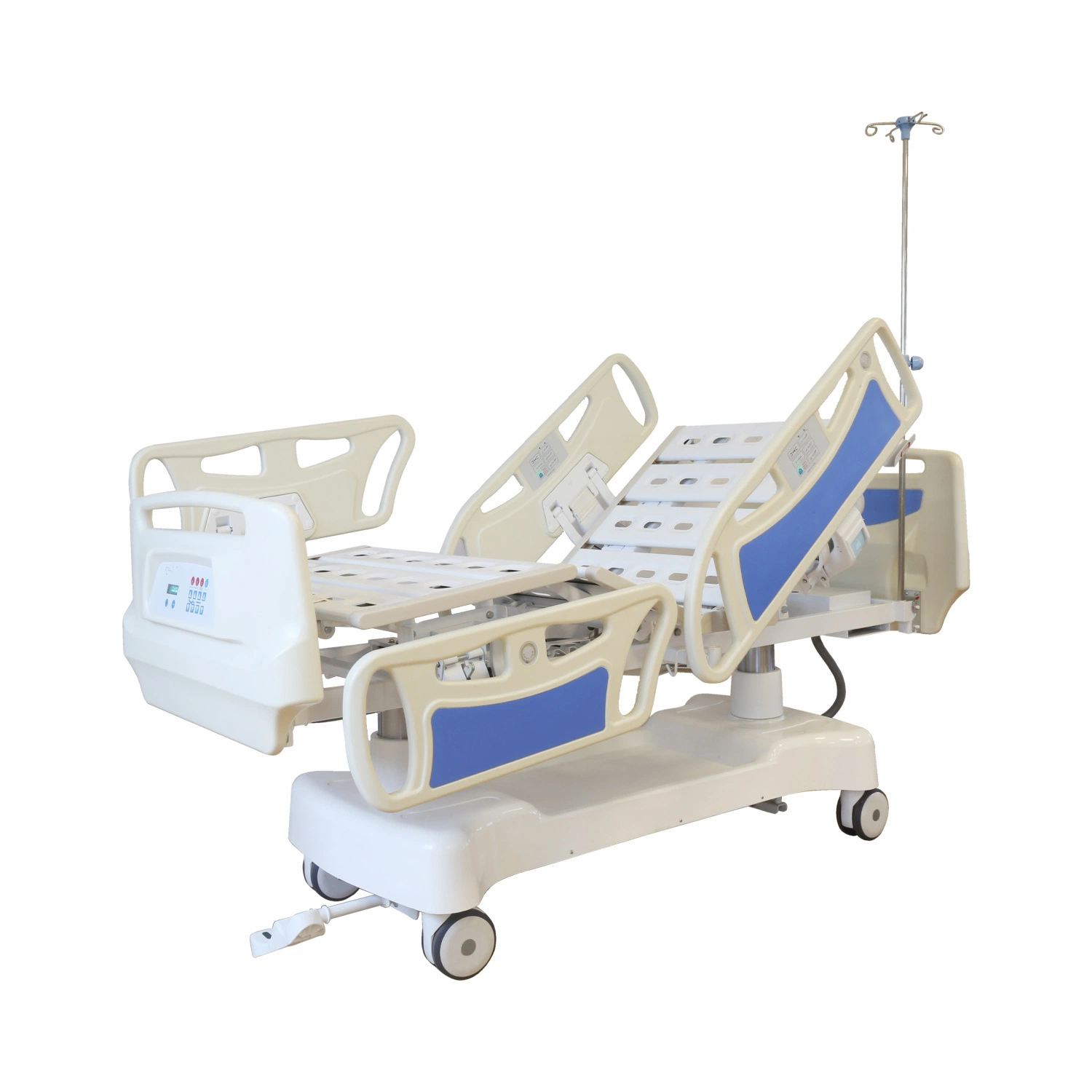 Mn-Eb003 Unfolded Stainless Steel Hospital Electrical Medical ICU Hospital Bed