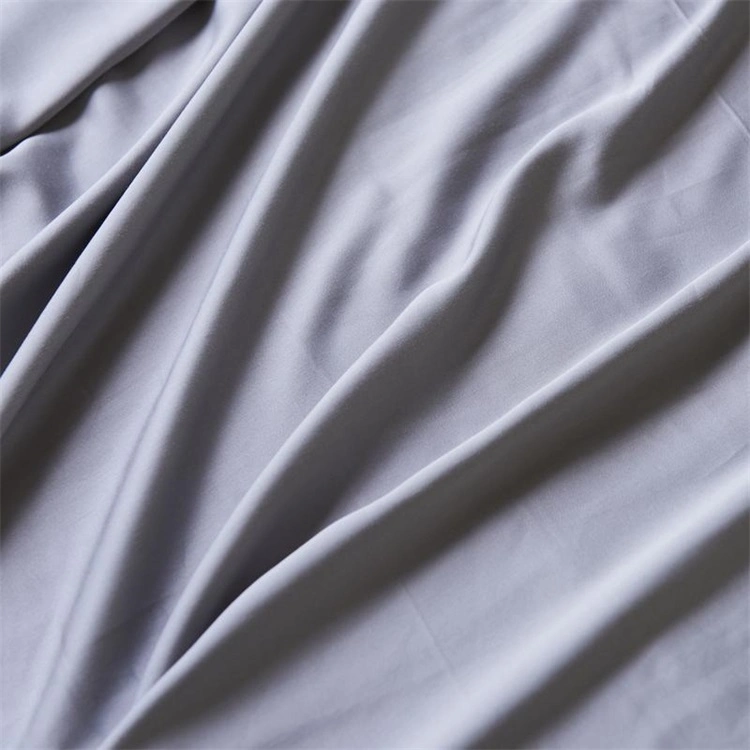 Certificados 300TC 100% orgánico Tejido de fibra de bambú para almohadas Bedsheet cubierta textil ropa de cama