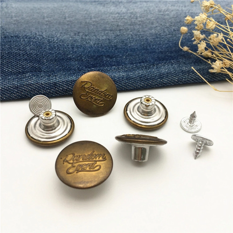 Jeans Button Metal Button for Jeans Garments