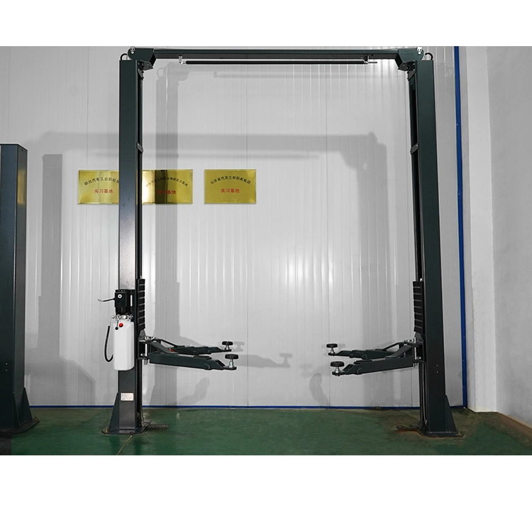 Clear Floor 2 Post Car Lifting Equipment for Home Garage