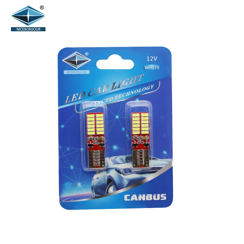 12V LED T10 W5w Lighting Interior Wedge Width Tail Light Side Marker T10 LED Canbus Bulbs Door Lamp Car LED Light Bulbs