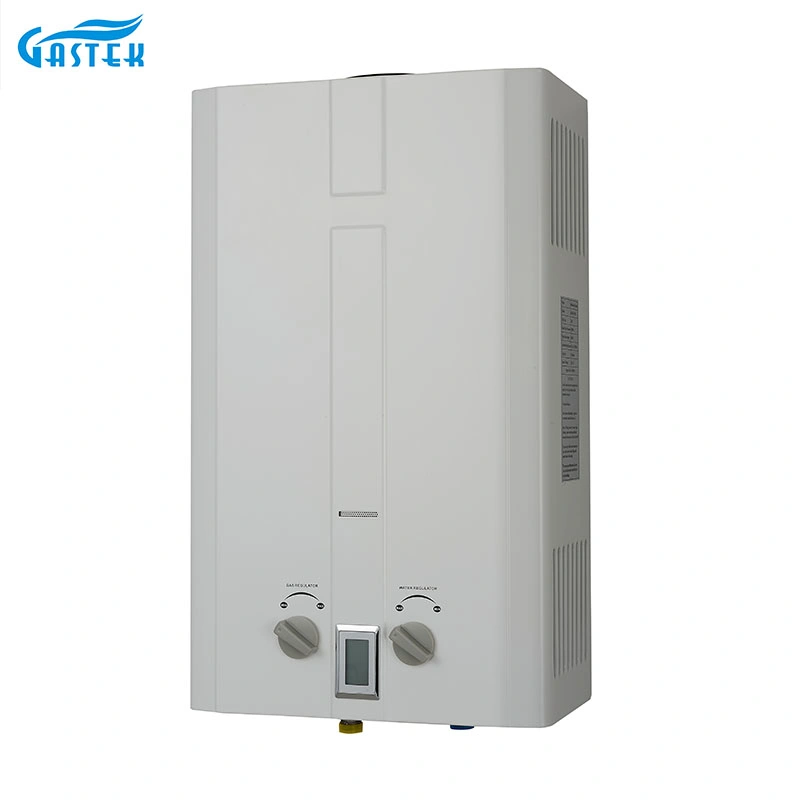 Fábrica de China OEM Atacado tipo de cano de chaminé Hot Sale Casa aparelho 6L 10L 12L 16L 20L Tankless Instant LPG aquecedor de gás quente para chuveiro aprovação CE.