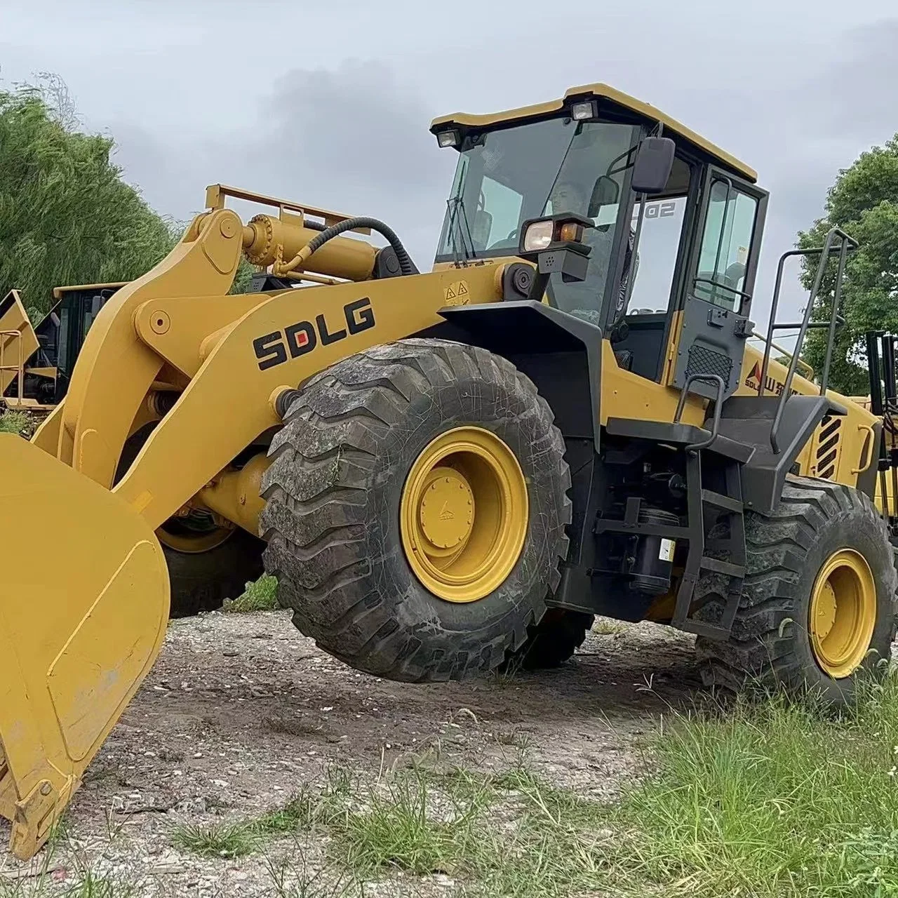 Heißer Verkauf verwendet 5ton China berühmte Marke S-DLG L956f 958f LG936 SDLG 956 gebraucht Baumaschinen 956 936 956L gebraucht Radlader Traktor zum Verkauf